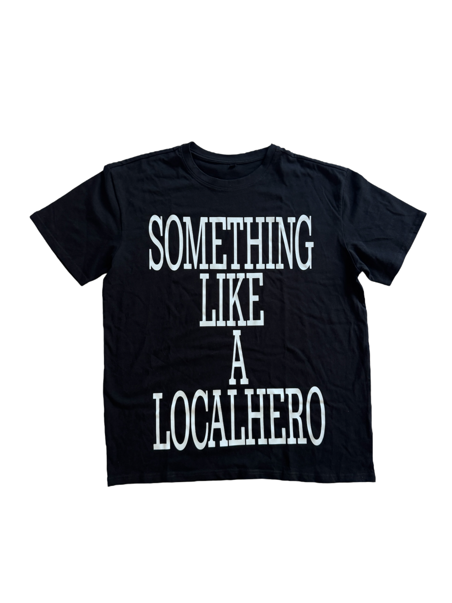 LOCAL HERO TEE BLACK&WHITE