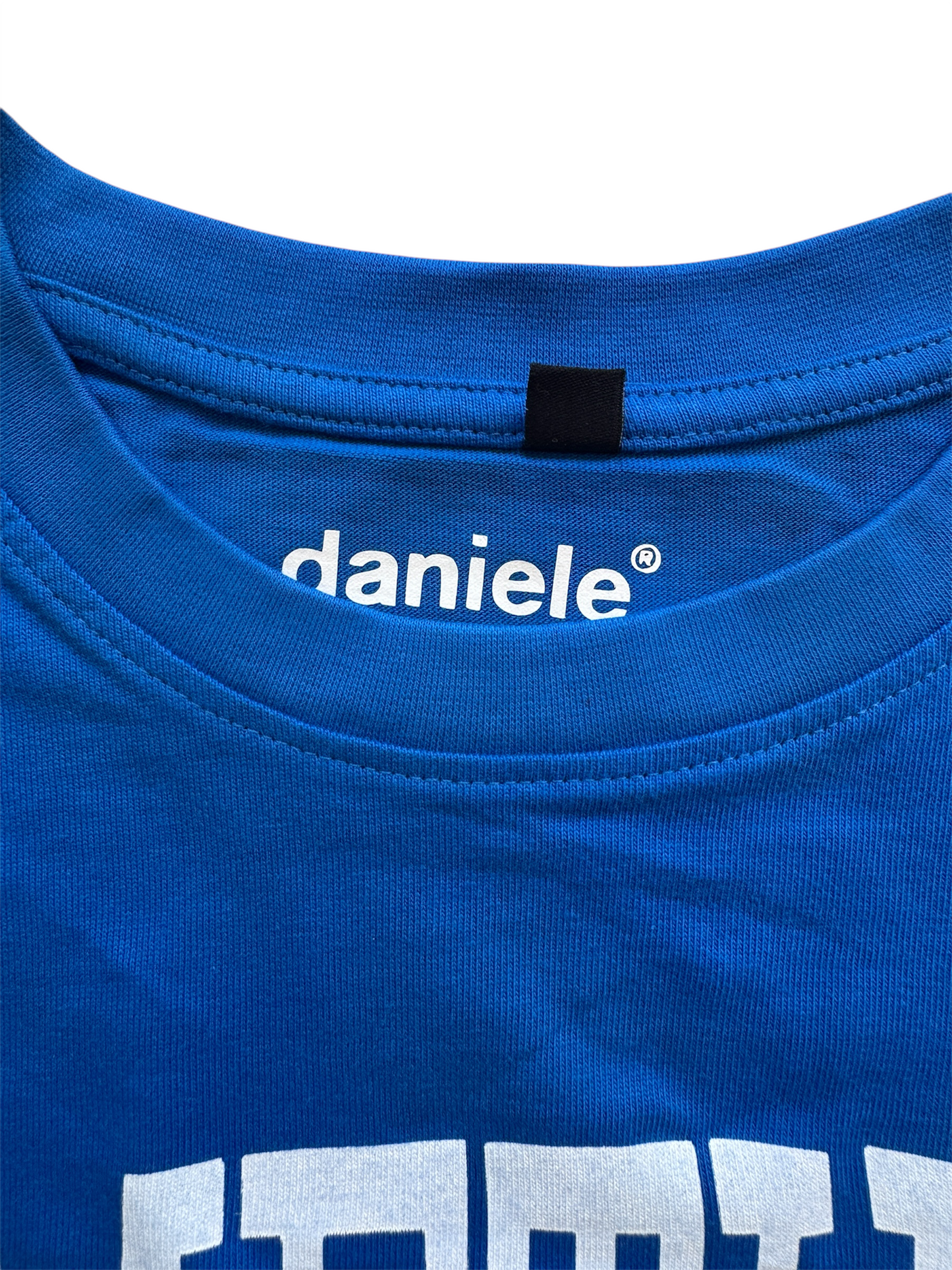 LOCAL HERO TEE BLUE&WHITE