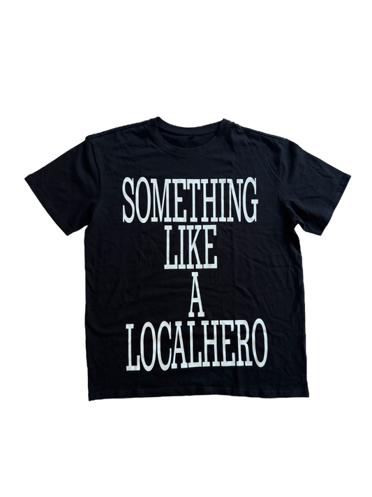 LOCAL HERO TEE BLACK&WHITE